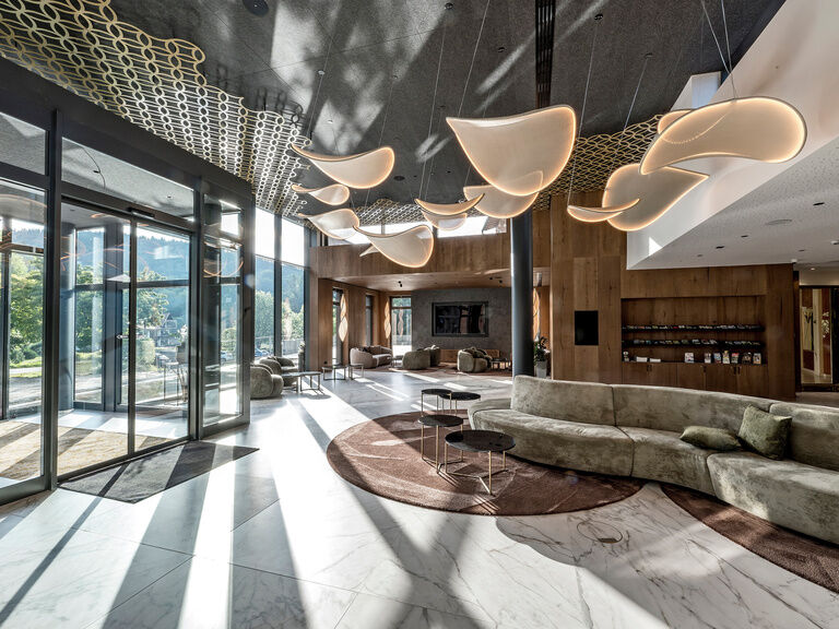 Neue Eingangshalle Hotel Mooshof